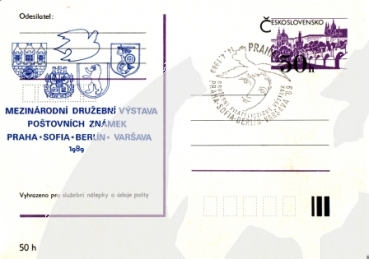 CDV 192 XXVII / 89 - CZ 1989 04 003 ●
